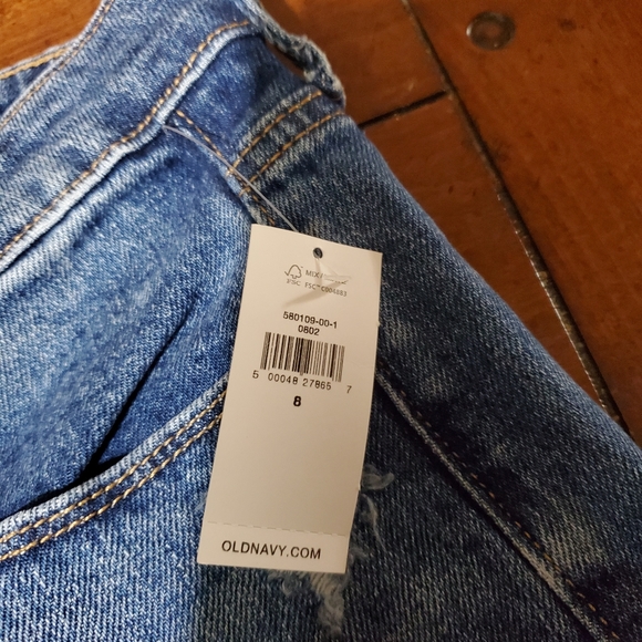 Old Navy Wide Leg High Waisted Jean - Picture 4 of 4